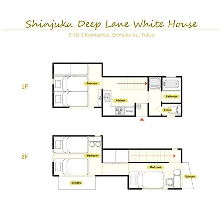 Shinjuku Deep Lane Local Villa Tokyo Eksteriør bilde